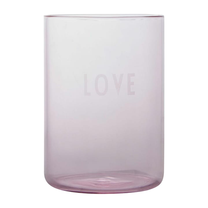 Design Letters favourite glass 35 cl - Love-rose - Design Letters