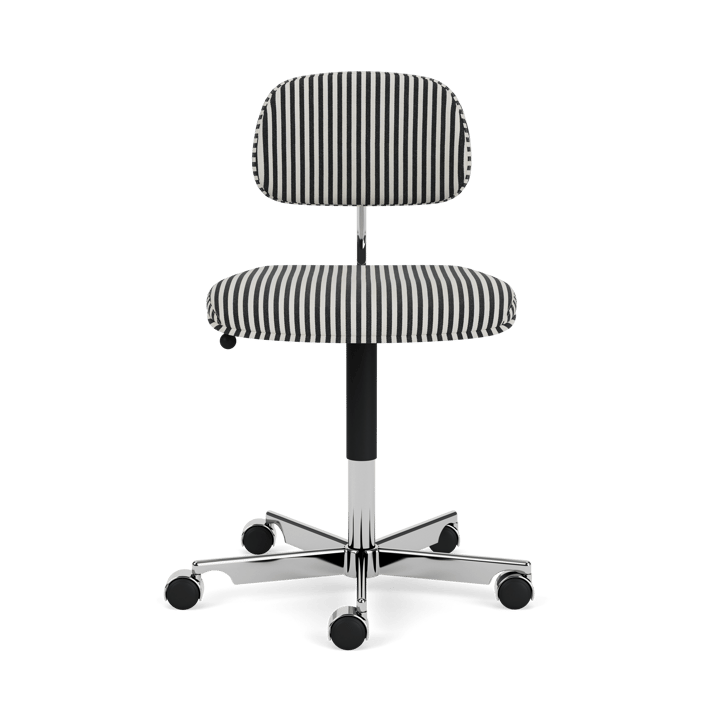 Kevi 2534U Office chair - Stripe-aluminum - Montana
