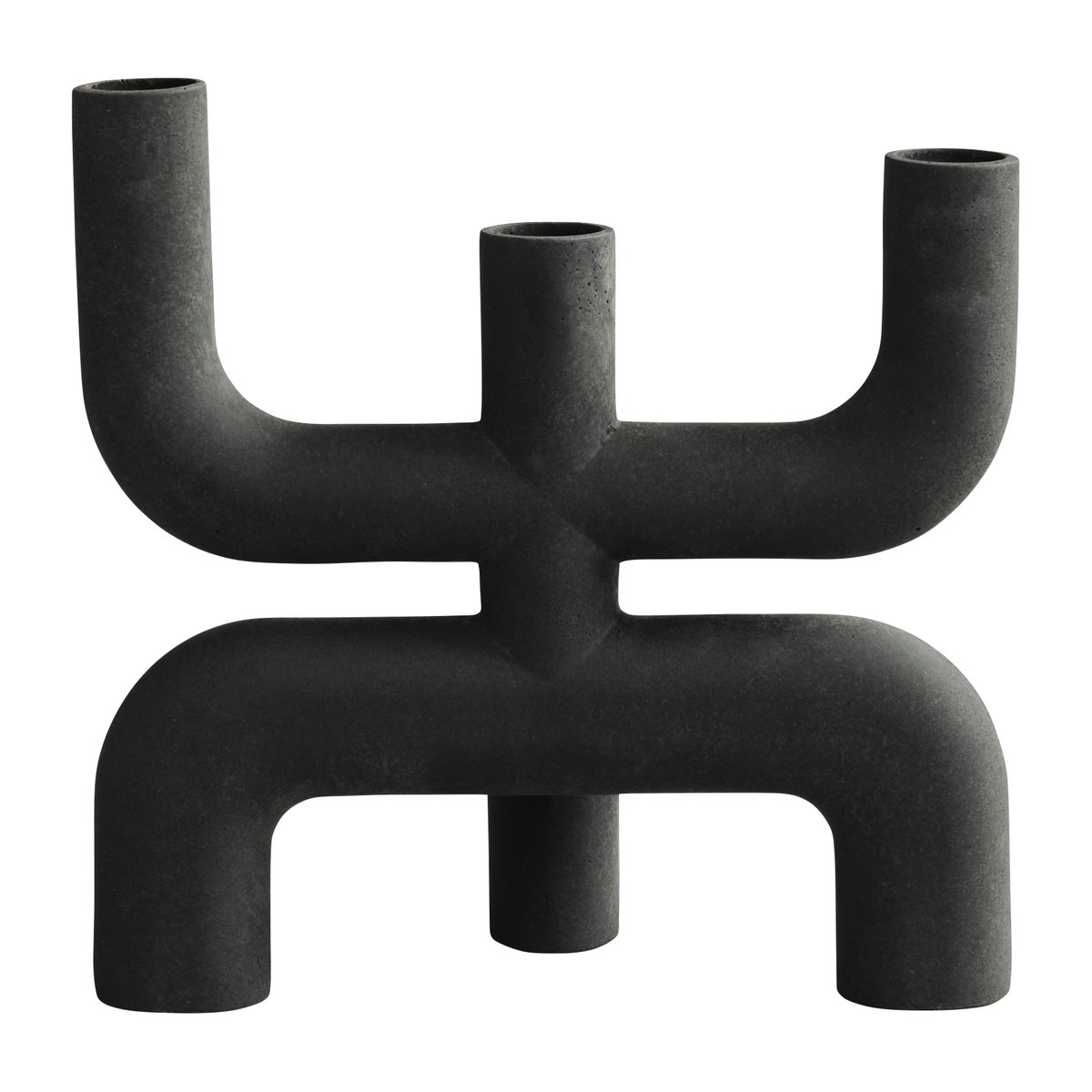 101 Copenhagen Cobra candle holder 25x25 cm Black