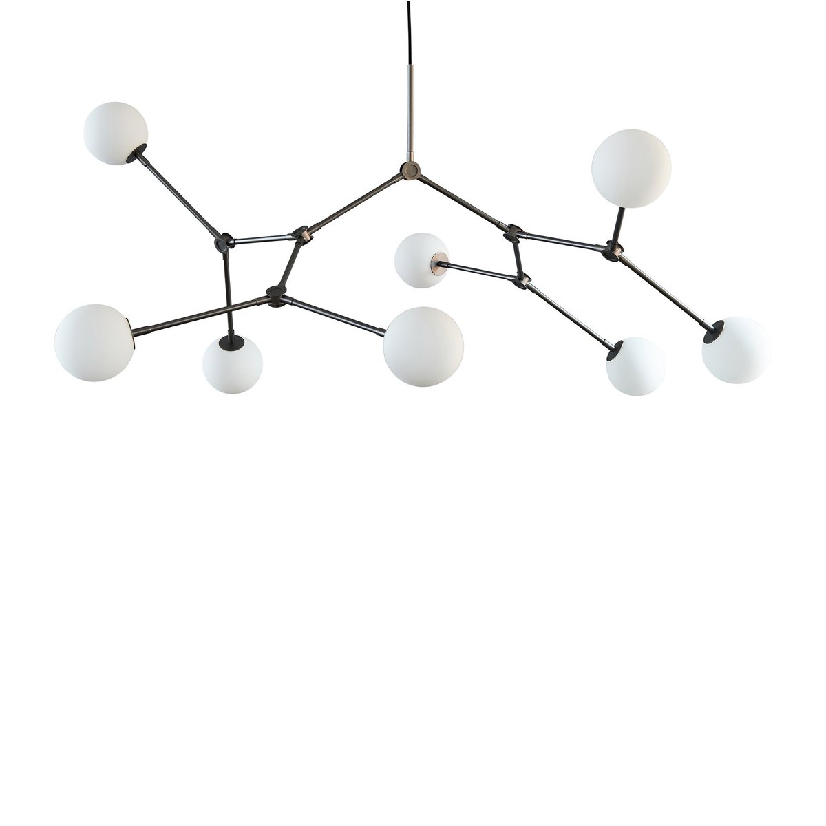 101 Copenhagen Drop Chandelier Bulp chandelier Grey