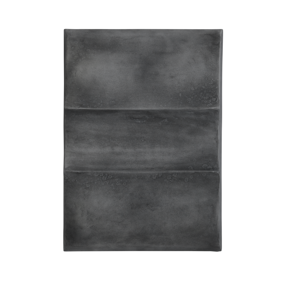 101 Copenhagen Sculpt wall Art Wave mini Dark grey