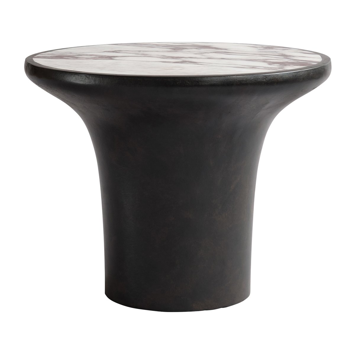 101 Copenhagen Tairu side table low Ø45 cm Calacatta