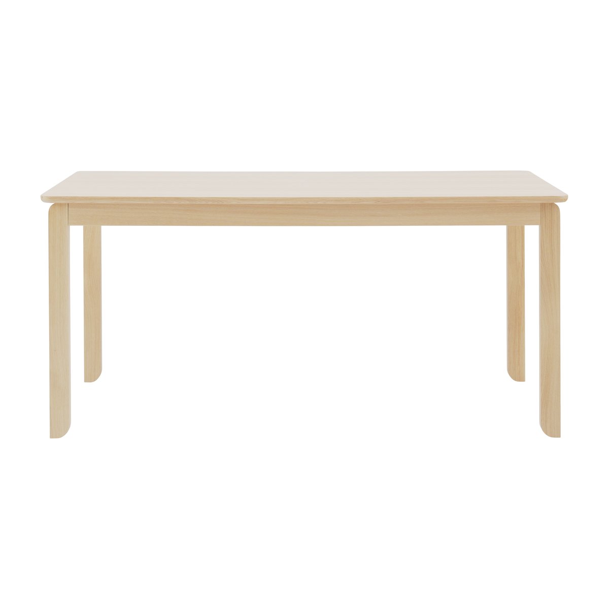 1898 Alfred dining table 90x160 cm White pigmented oak