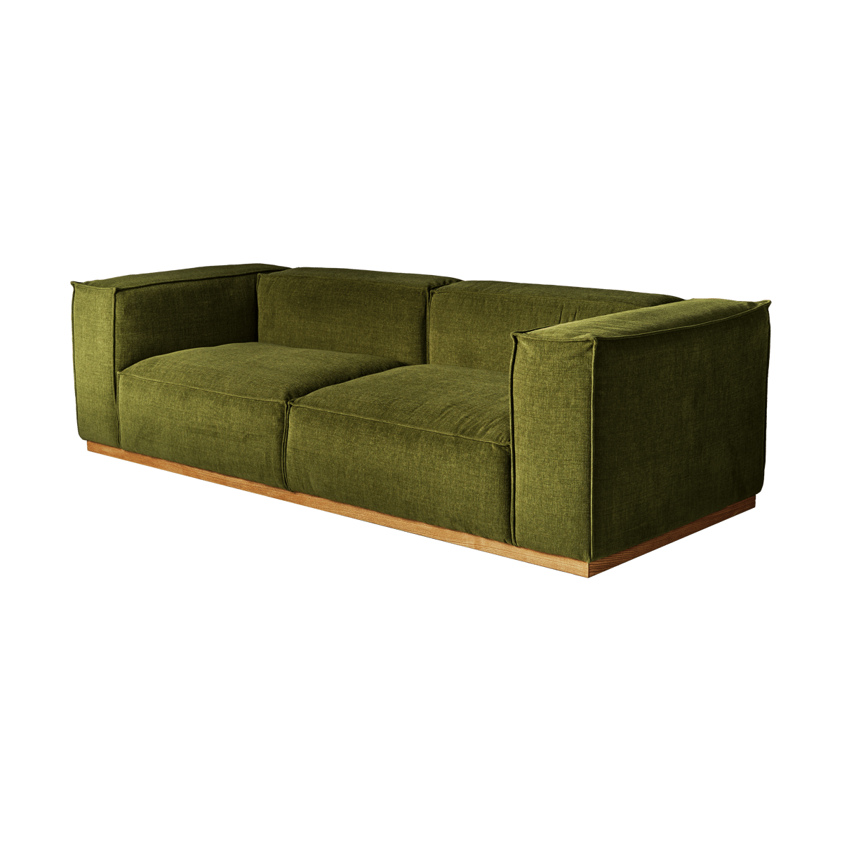 1898 Bergsdal 3-seater sofa Luisa green