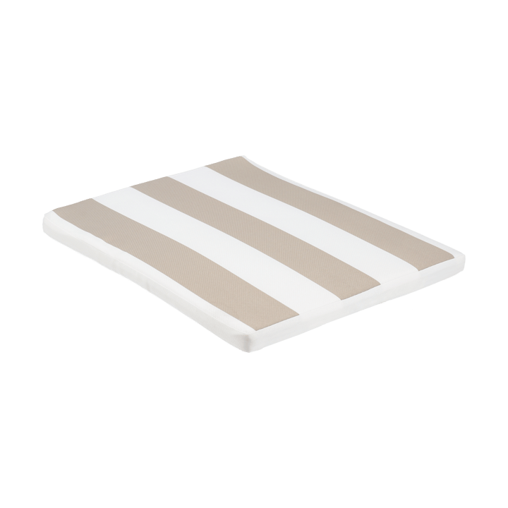 Holma seat pad 41x49 cm, Taupe striped 1898