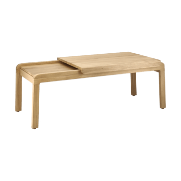 Knutskog coffee table 115x52x41 cm - Natural lacquered oak - 1898