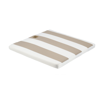 Lunda seat pad 42x45 cm - Taupe striped - 1898