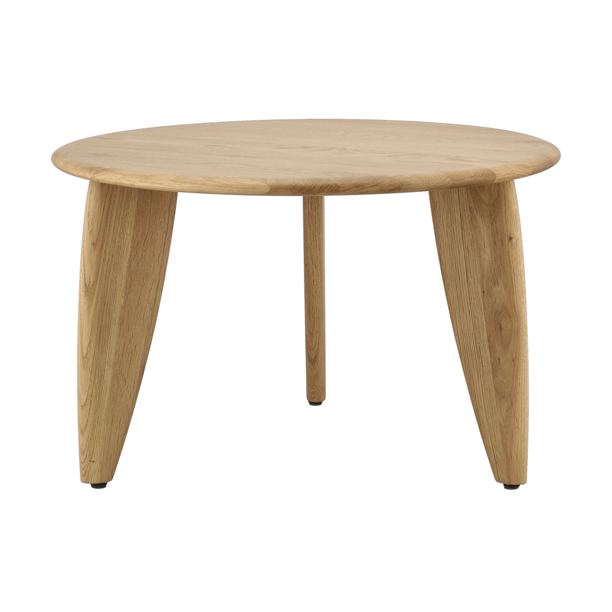 1898 Lyckeby coffee table Ø60x37.5 cm Natural lacquered oak