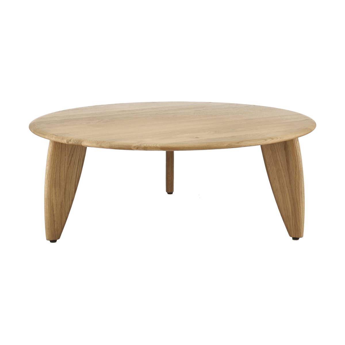 1898 Lyckeby coffee table Ø80x29 cm Natural lacquered oak