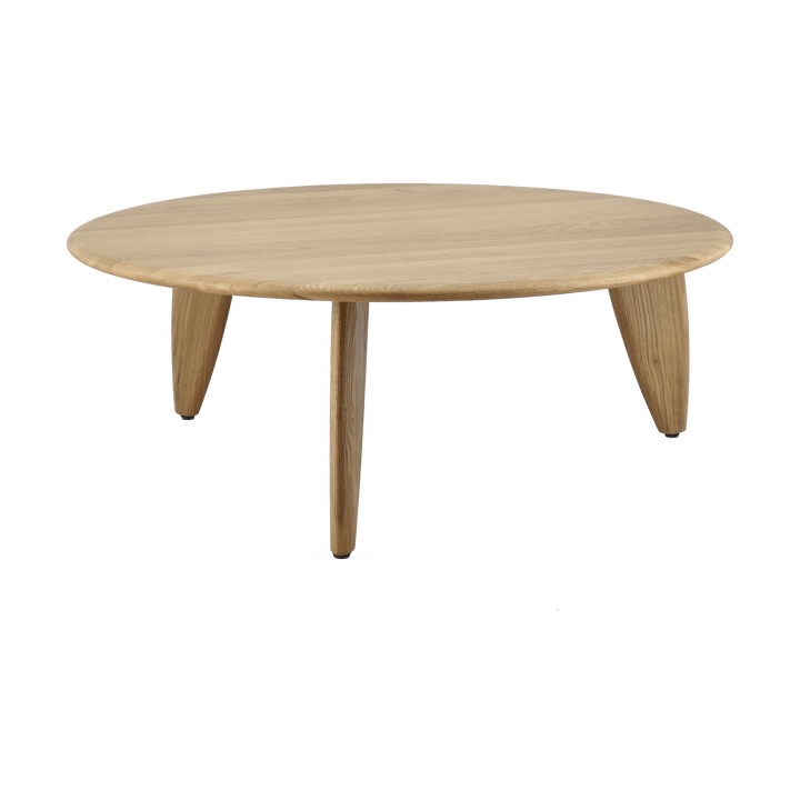 Lyckeby coffee table Ø80x29 cm, Natural lacquered oak 1898