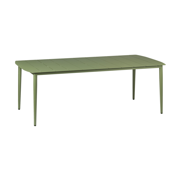 Marsala dining table, moss, 208x100 cm 1898