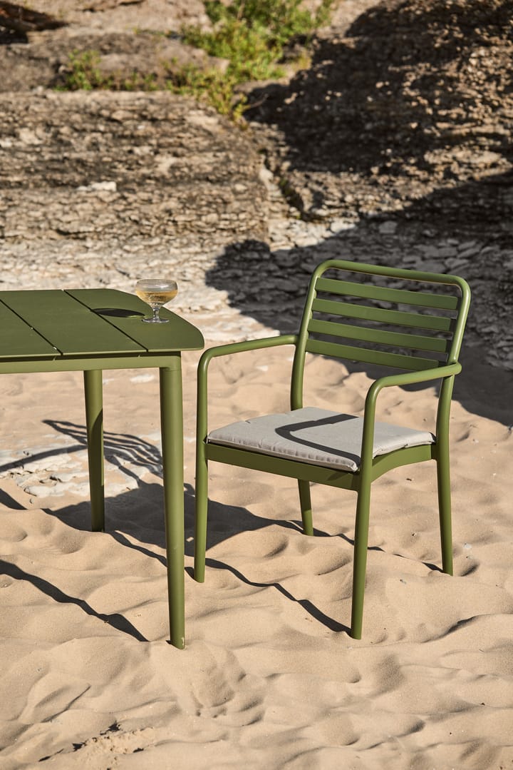 Messina chair - Moss green aluminium - 1898
