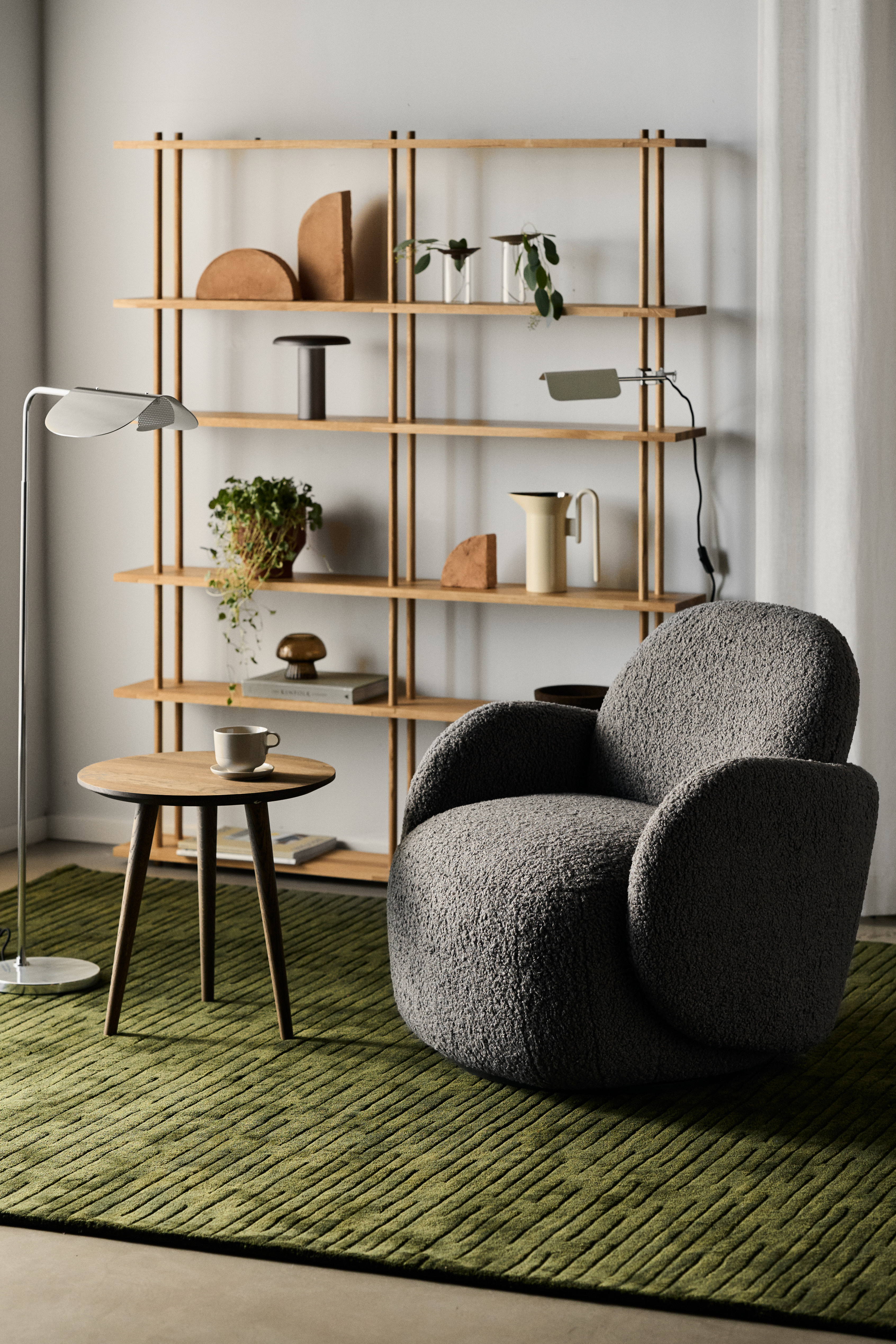 Mo armchair with swivel function from 1898 - NordicNest.com