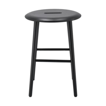 Norrabo stool 53 cm - Black lacquered oak - 1898