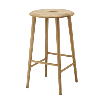 Norrabo stool 65 cm - Natural lacquered oak - 1898