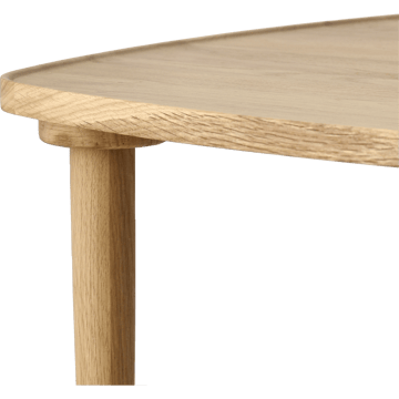 Nyhem coffee table 59x59x47 cm - Natural lacquered oak - 1898