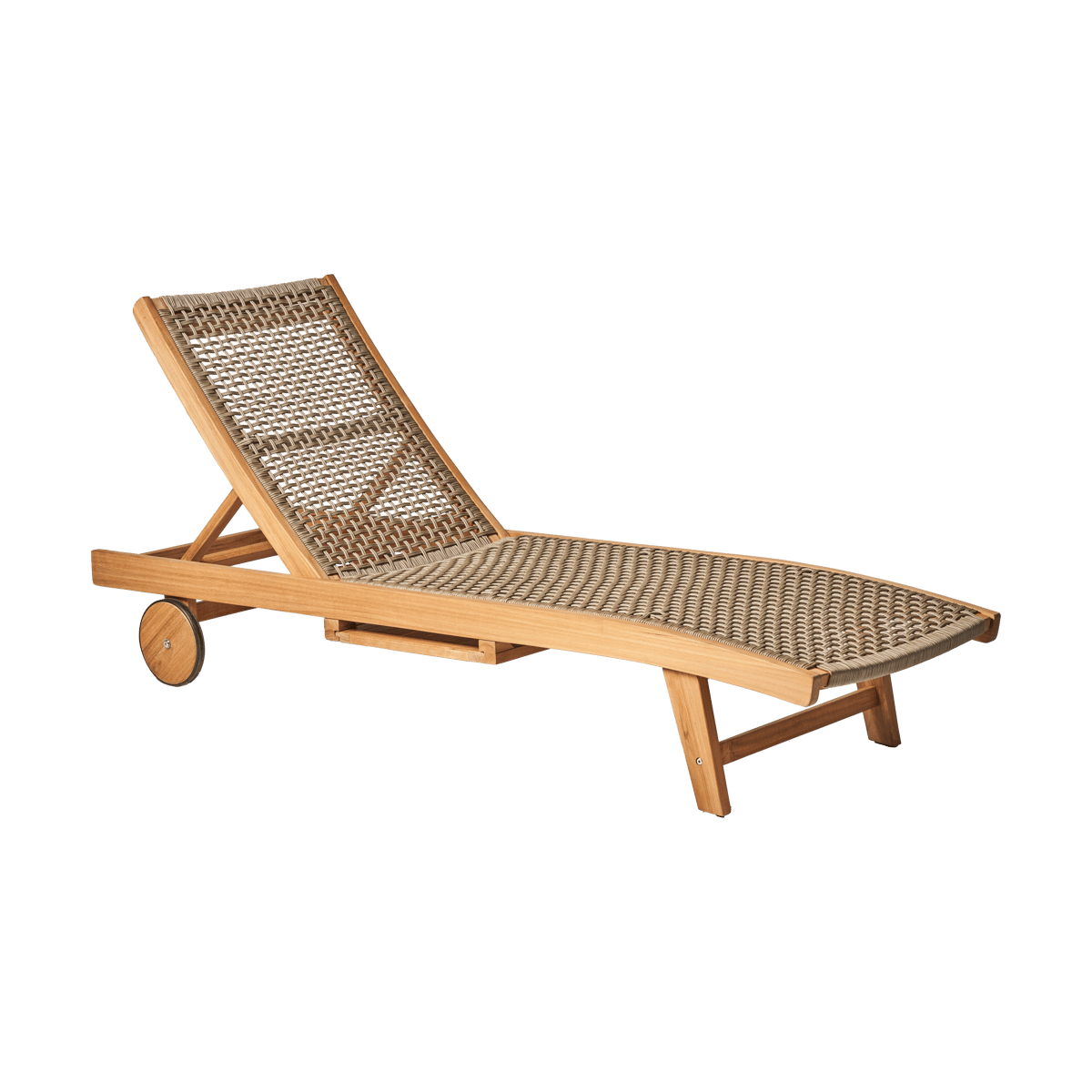 1898 Sandvik sunbed Teak