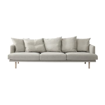 Sjövik 3.5 seat sofa - Bern 0341 Beige-white oiled oak - 1898