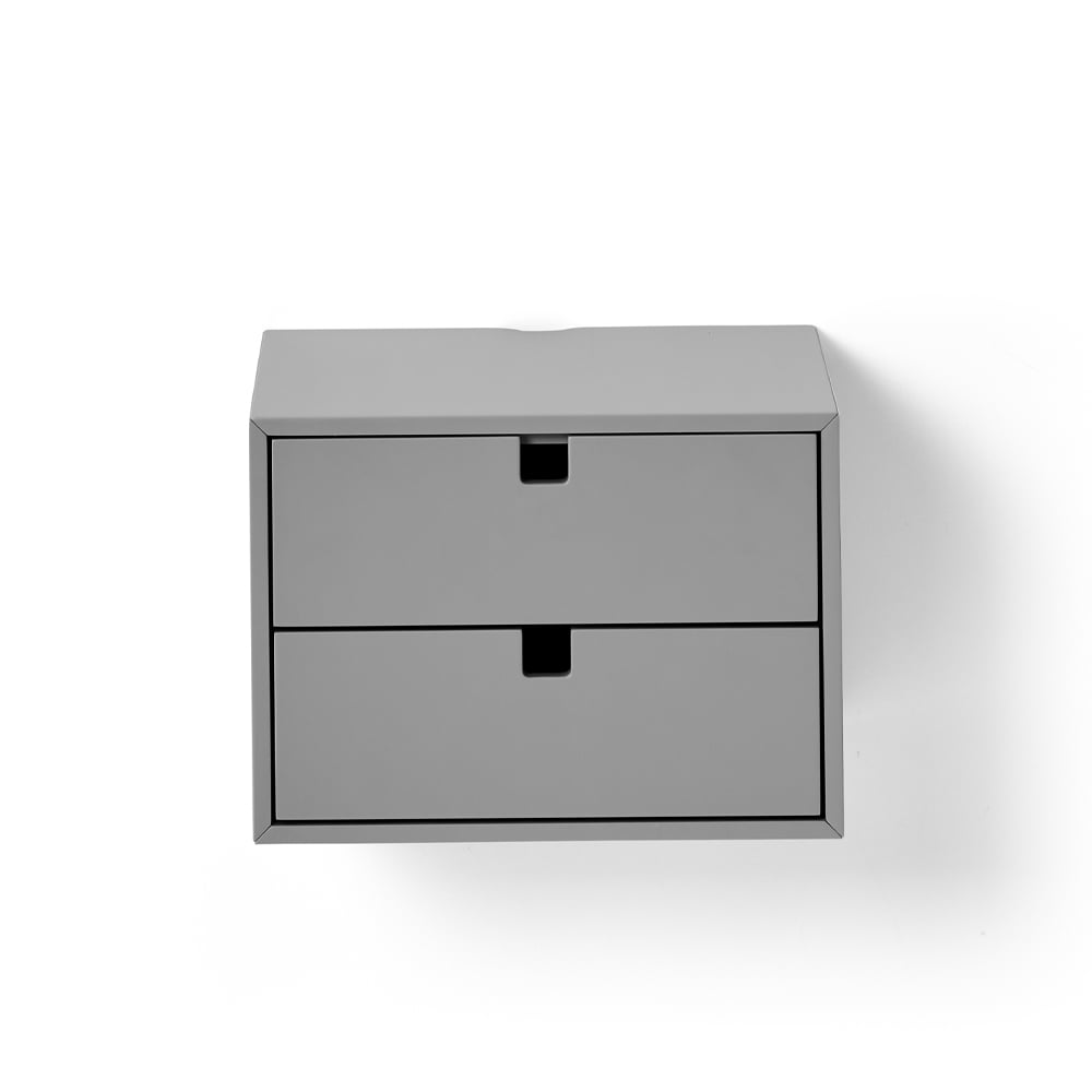 1898 Square drawers Grey