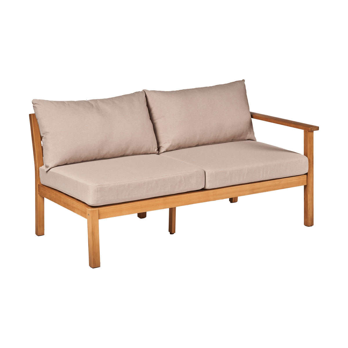 1898 Stockaryd sofa module 2-seater right teak/beige