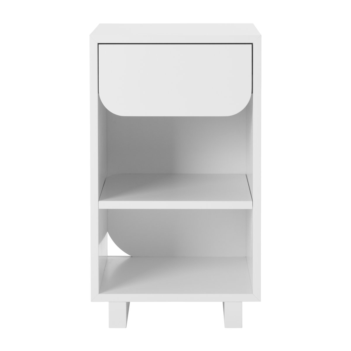 1898 Vidja bedside table White