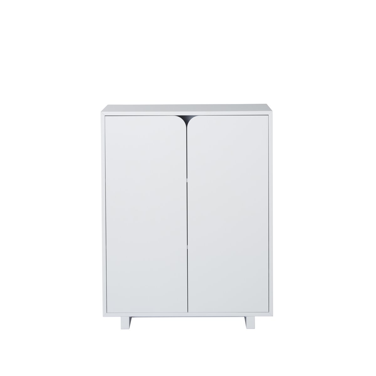 1898 Vidja cabinet White lack. low. coated doors