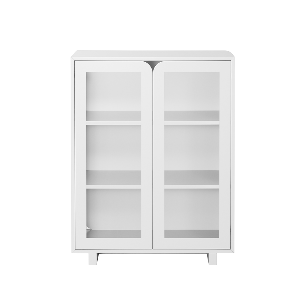 1898 Vidja low display cabinet White