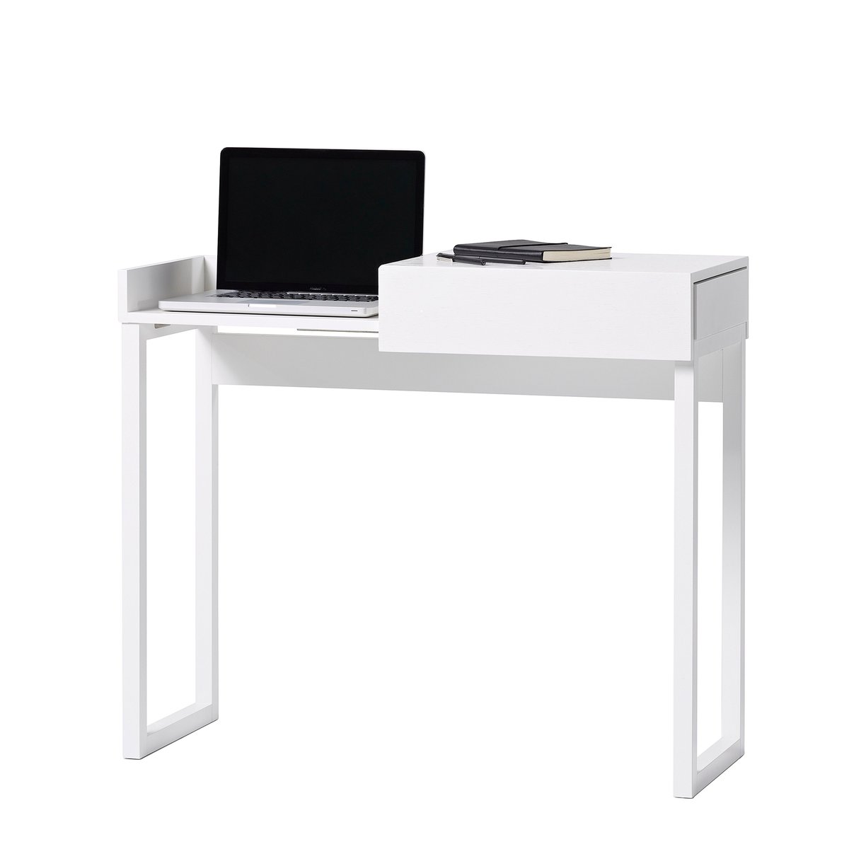 A2 Hidden Laptop tabble White