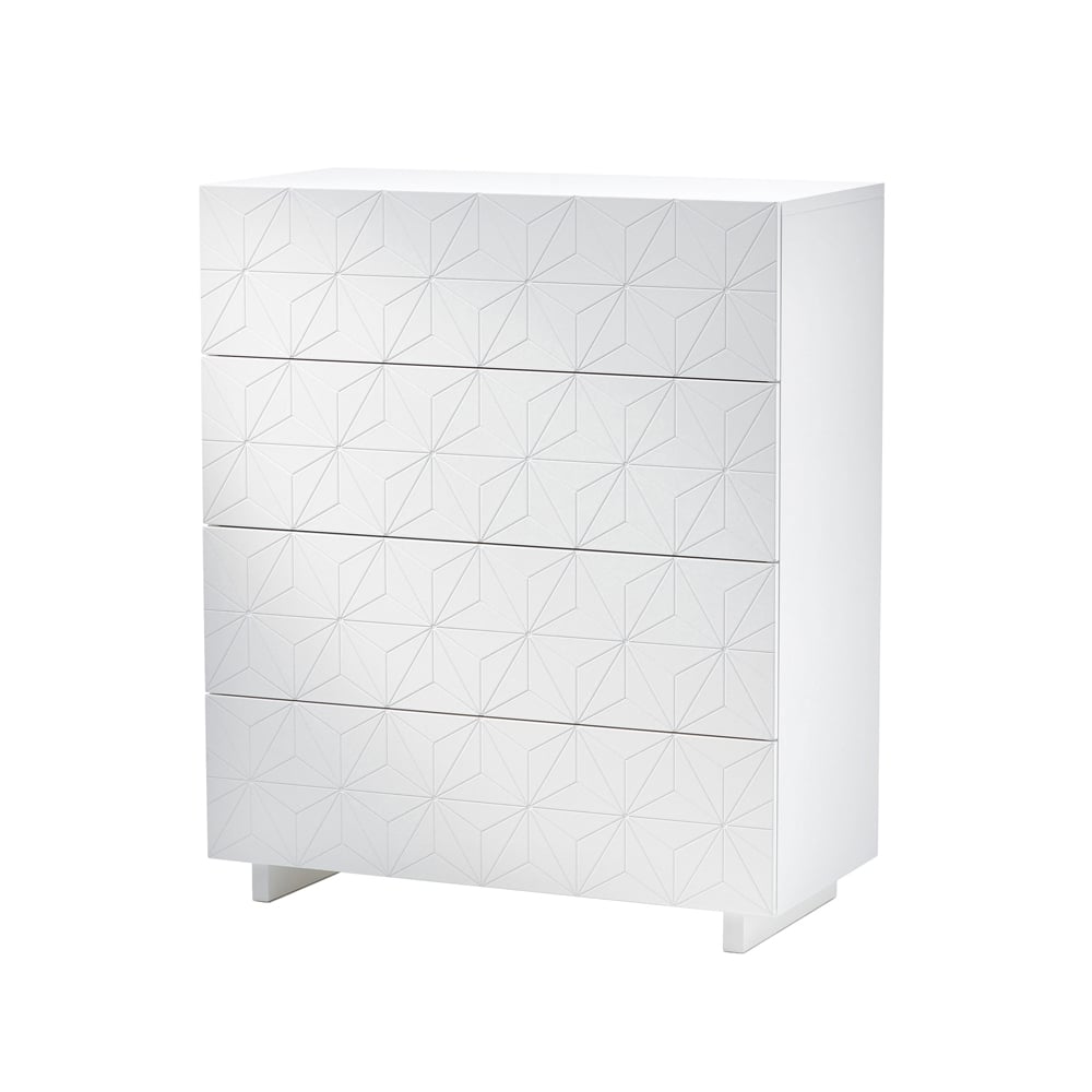 A2 Stars dresser White, white leg