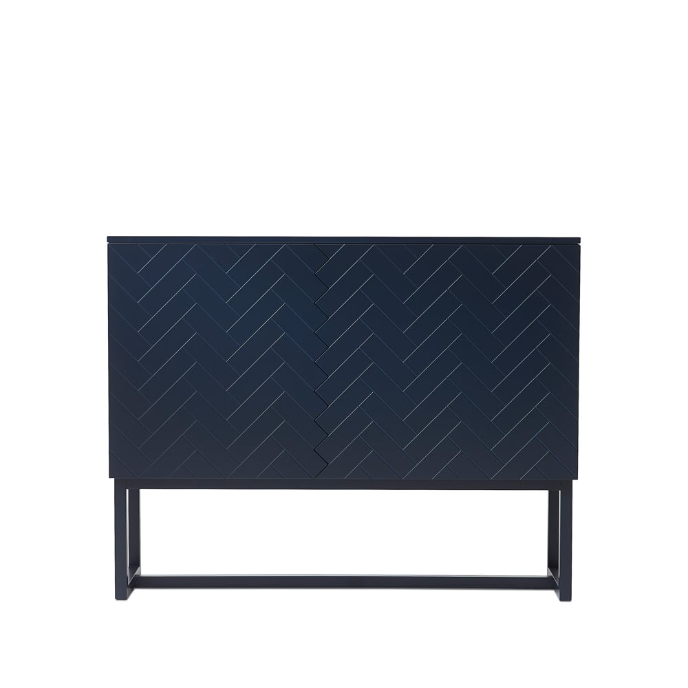 A2 Story Side table Midnight blue, blue stand