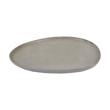 Raw Organic plate 29x25 cm - Sandy beige - Aida