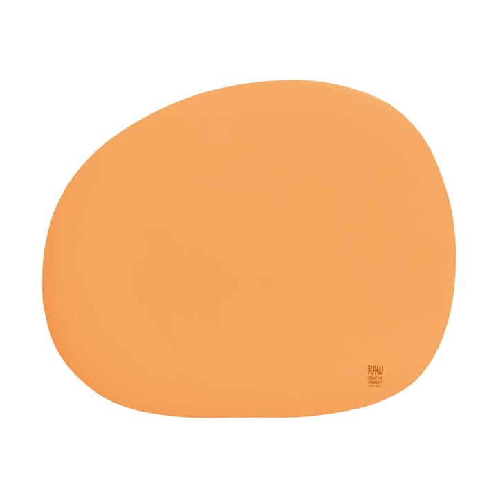 Raw placemat 41 x 33.5 cm - Pumpkin yellow - Aida