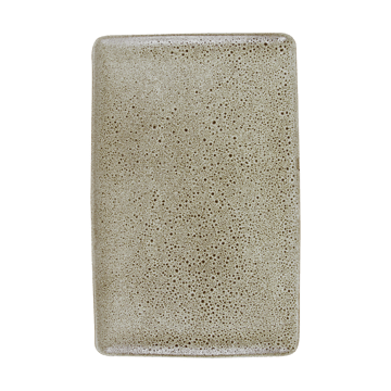 Raw plate 31.5x20 cm - Sandy beige - Aida