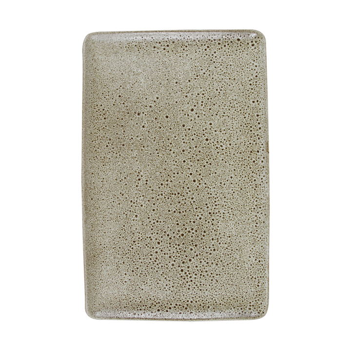 Raw plate 31.5x20 cm, Sandy beige Aida