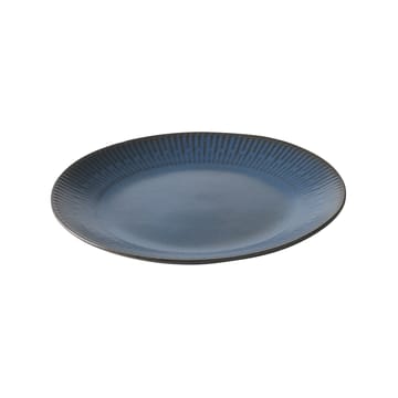 Relief plate 22 cm - blue - Aida