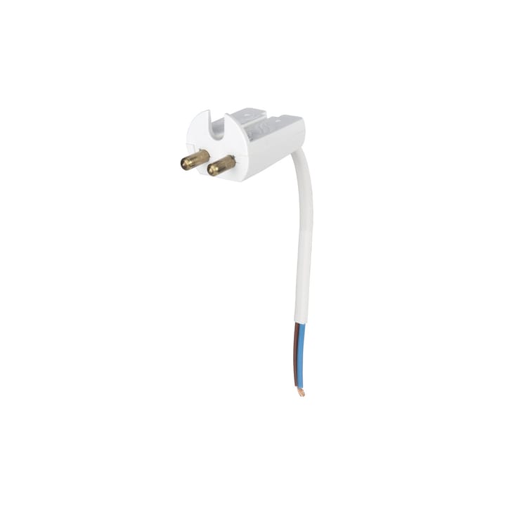 KOPPLA Extension cord, ungrounded white - IKEA
