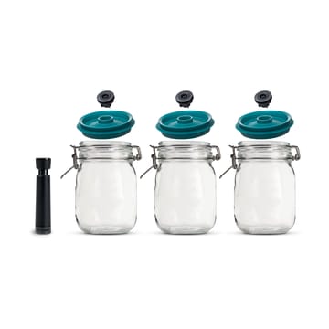 Airtender vacuum sealer jars 3-pack - 1.5L - Airtender