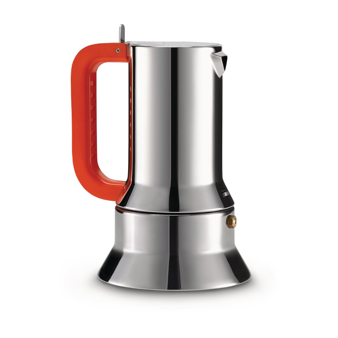 Alessi 9090 manico forato espresso coffee maker 3 copper