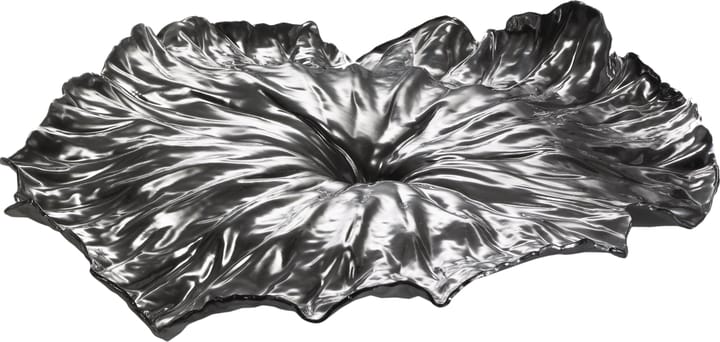 A Lotus Leaf serving dish 45 cm - Black - Alessi