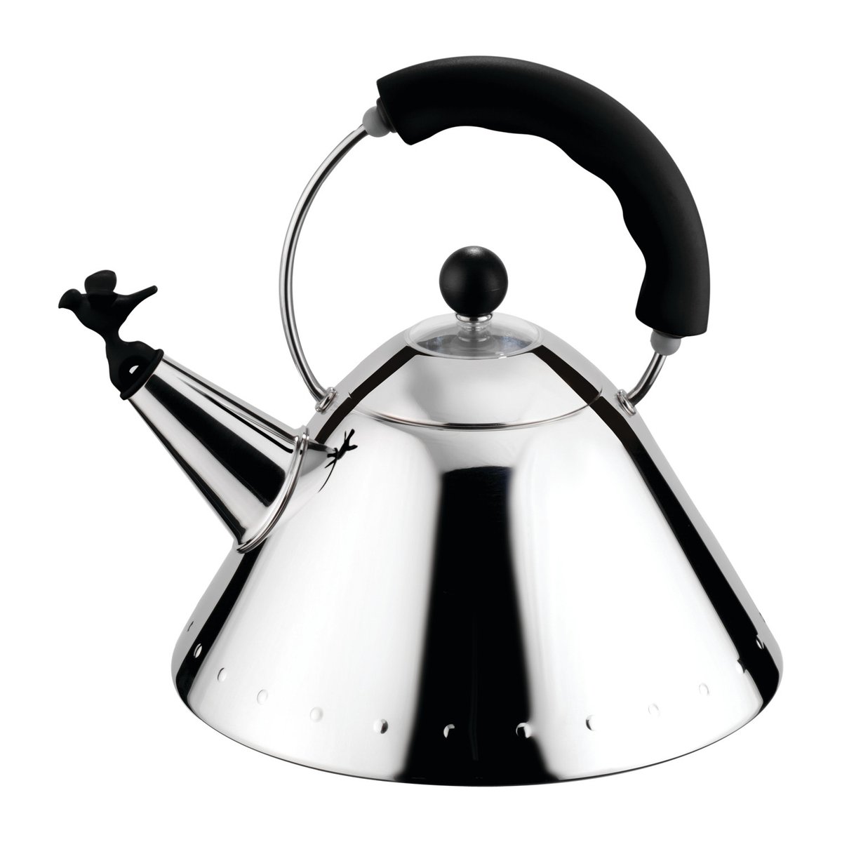 Alessi Alessi 9093 kettle Black-bird