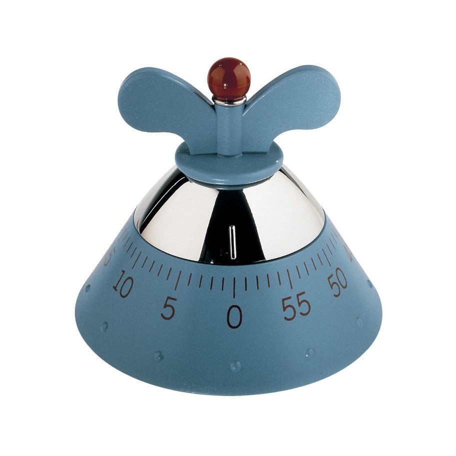 Alessi Alessi kitchen timer blue | Scandinavian Design | Thermometers & timers | Blue