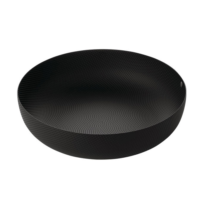 Alessi serving bowl black, 24 cm