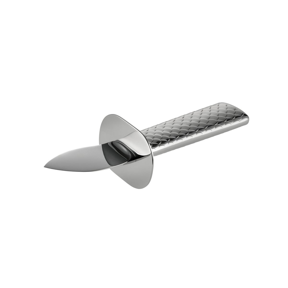 Alessi Colombina Fish oyster knife stainless steel | Scandinavian Design | Oyster knives | Silver-coloured