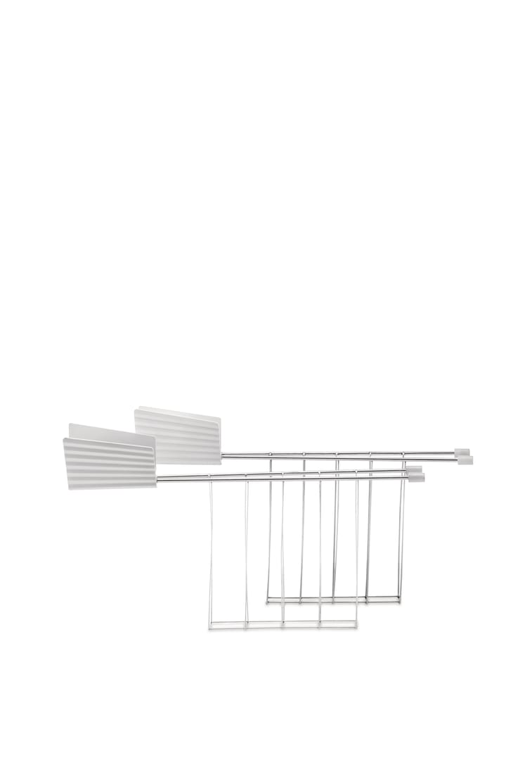 Pleated accessories for 2-slice toaster, Gray Alessi