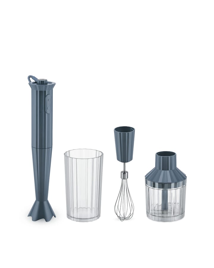 Plissé Hand blender set - Gray - Alessi