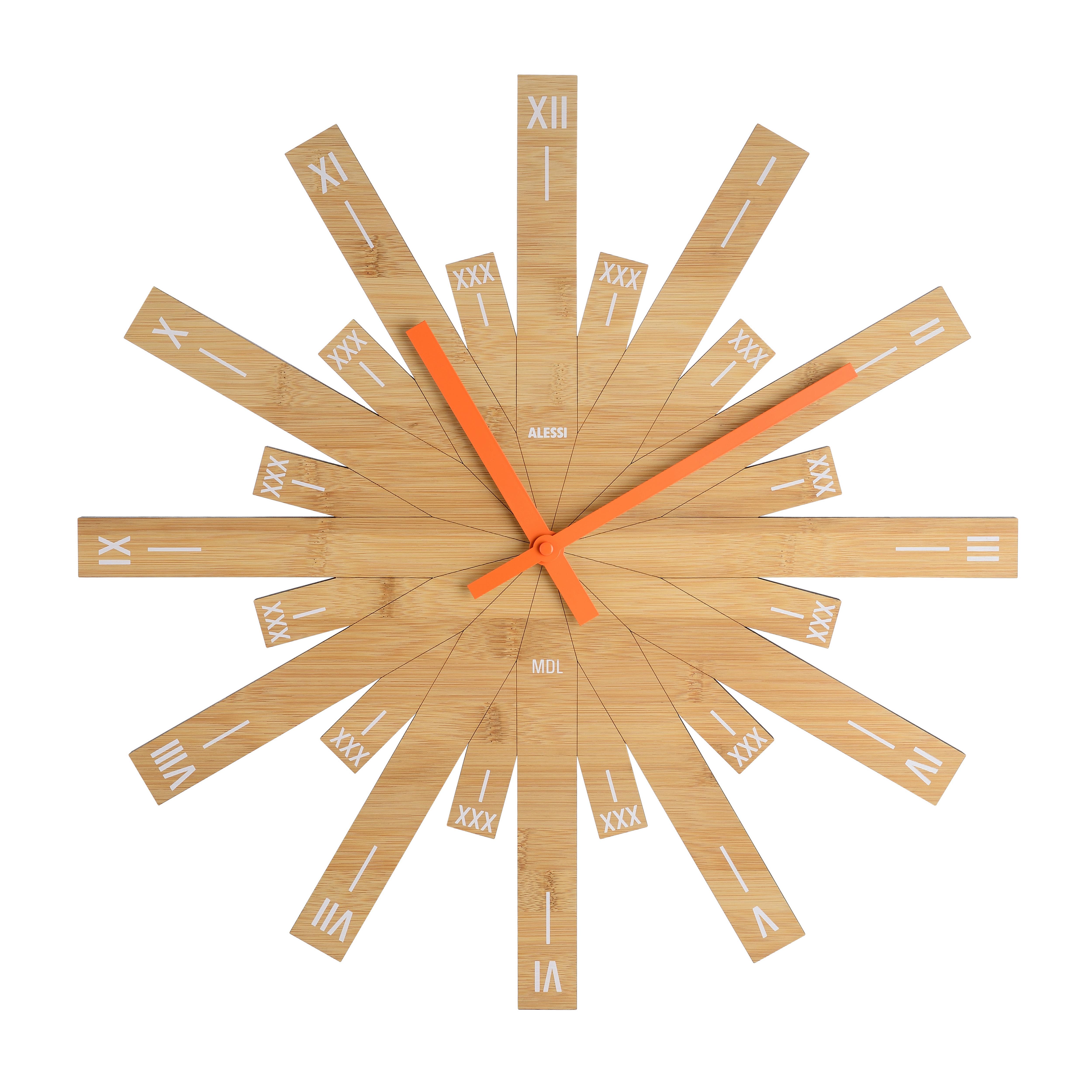 Raggiante clock bamboo