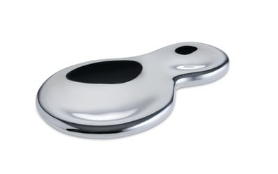 T-1000 Spoon Rest 17x11 cm, Steel Alessi