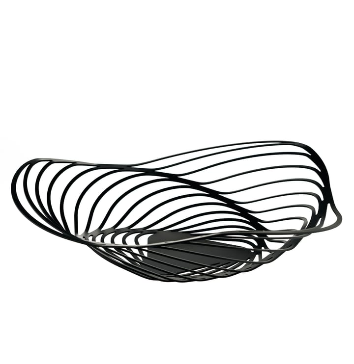 Trinity fruit basket 43 cm - Black - Alessi