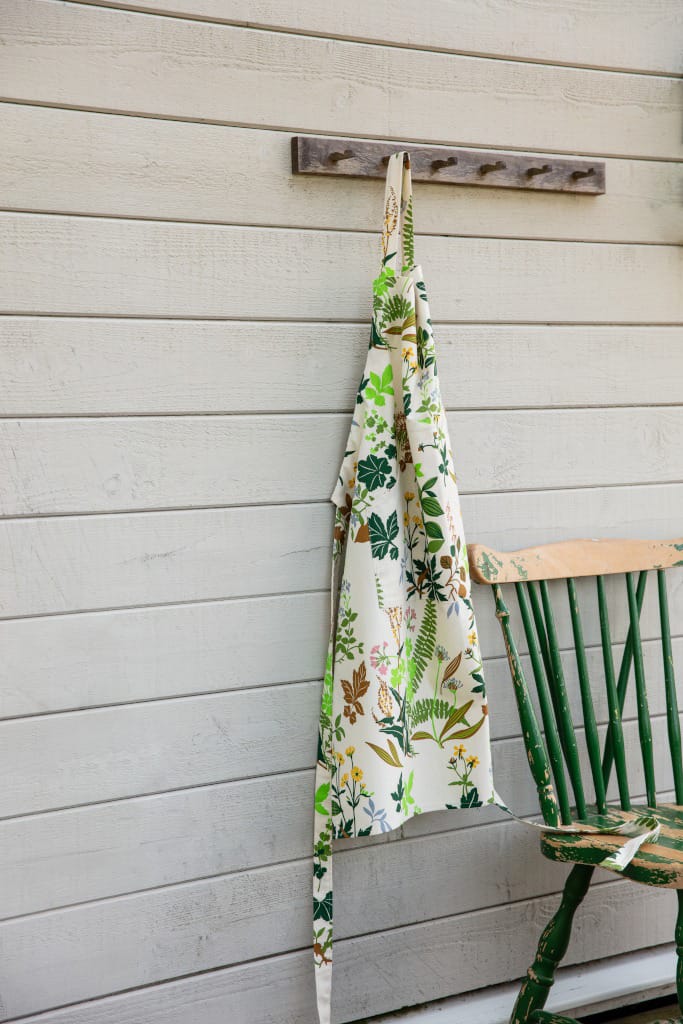 Ängsö island apron, Multi-beige Almedahls