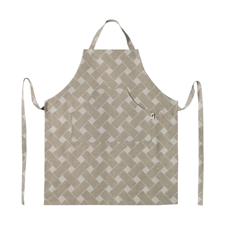 Basket XL apron - Natural taupe - Almedahls